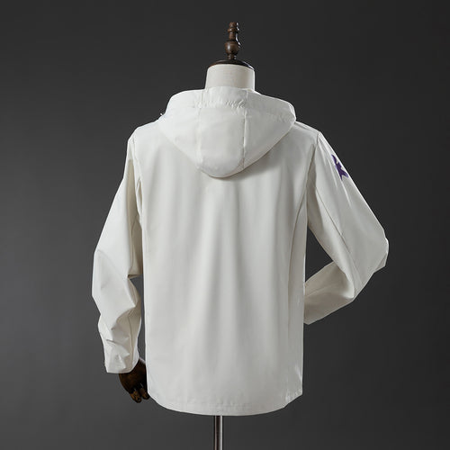 Brazil Windproof Jacket-Off White