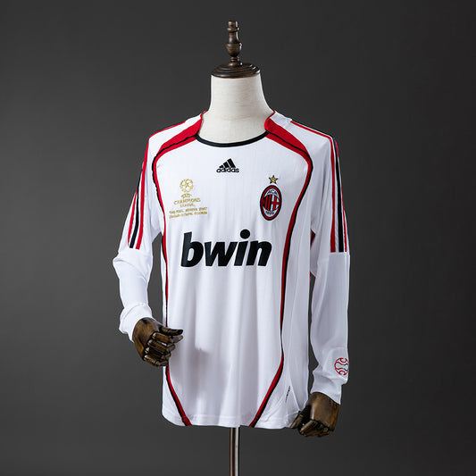 Retro Long Sleeve AC Milan 06-07 AWAY detail