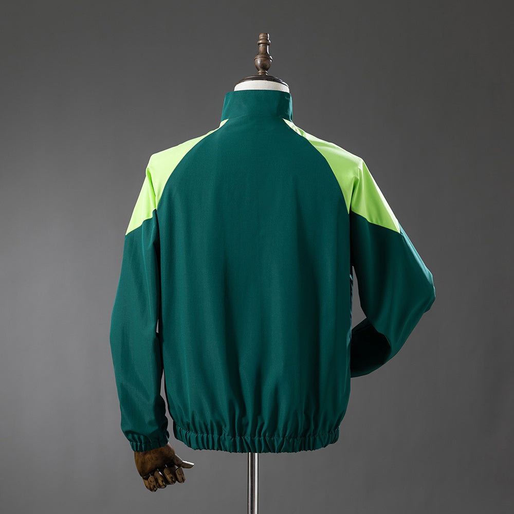 Palmeiras Windbreaker - Green detail