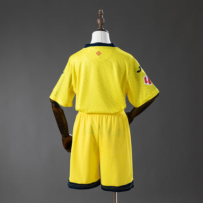Villarreal 25-26 Home Kids Kit Jersey