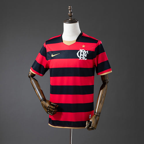 Flamengo 08-09 Home Retro Jersey detail