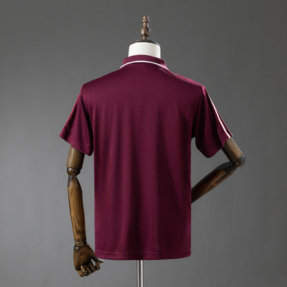 Bayern Munich 25-26 POLO - Maroon detail