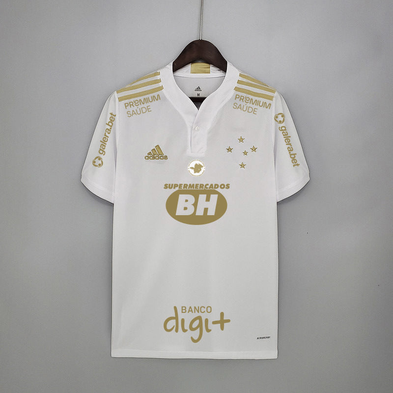 21-22 all sponsor Cruzeiro away white detail
