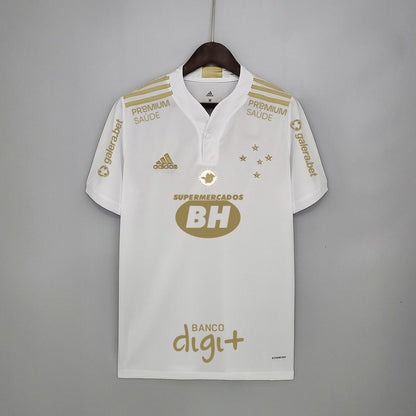 21-22 all sponsor Cruzeiro away white detail