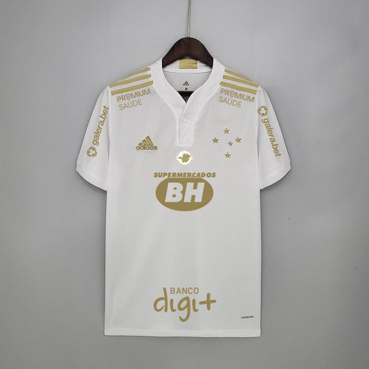 21-22 all sponsor Cruzeiro away white detail