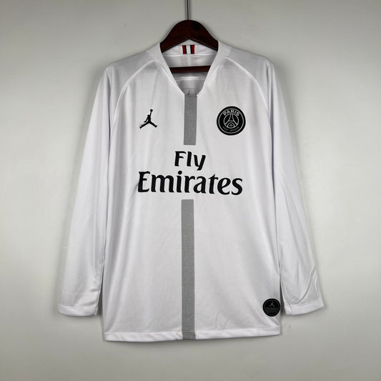 Retro PSG 18-19 Long Sleeve Black detail