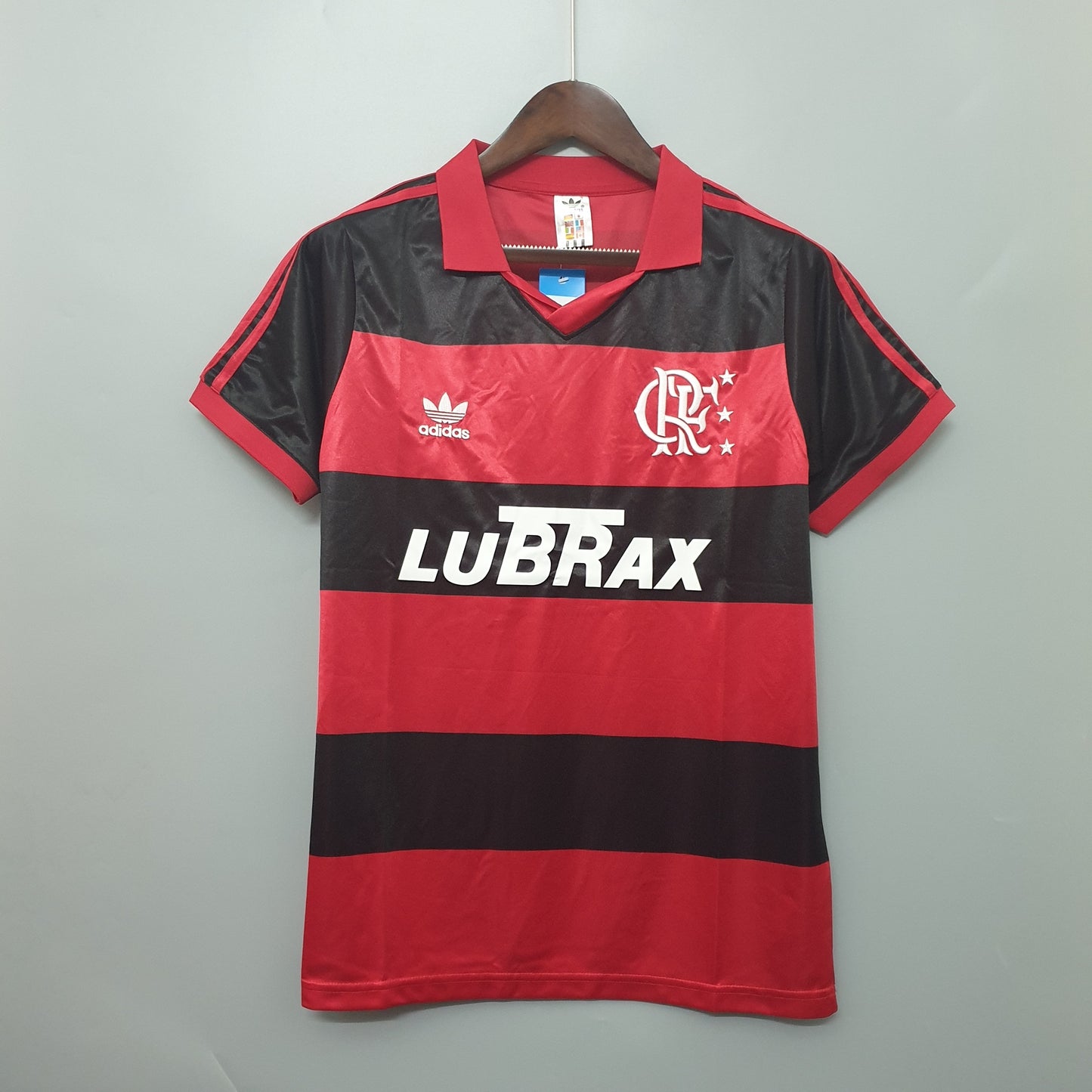 Flamengo 1990 retro shirt home detail