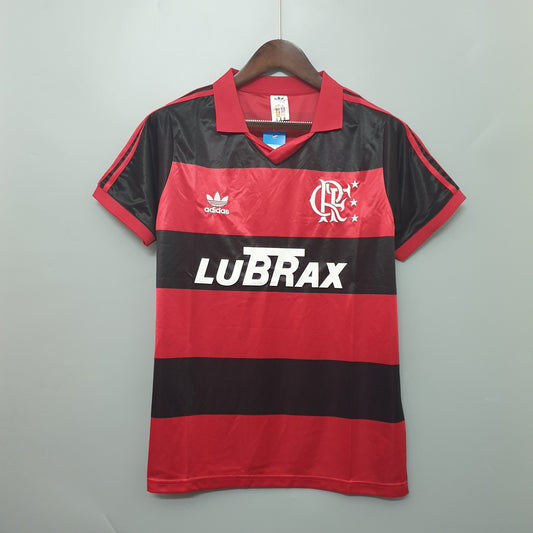 Flamengo 1990 retro shirt home detail