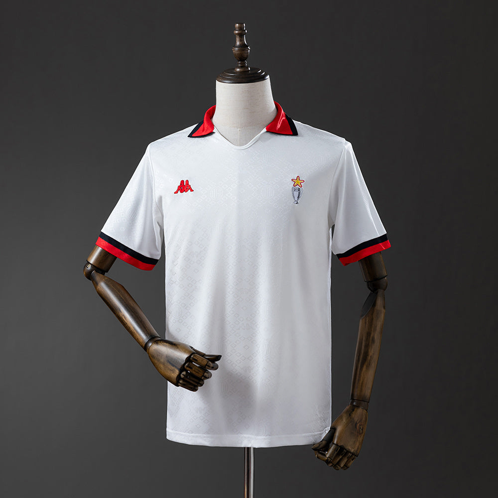 AC MILAN 89-90 away Retro Jersey detail