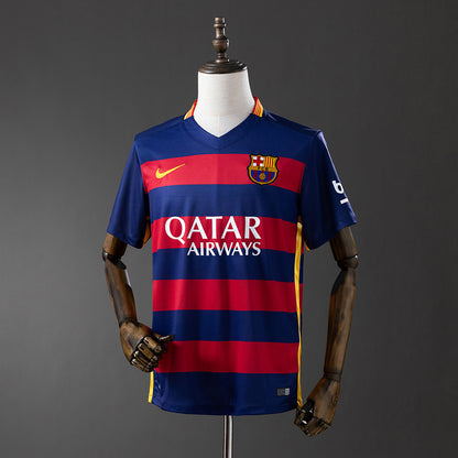 Retro 15-16 Barcelona home detail