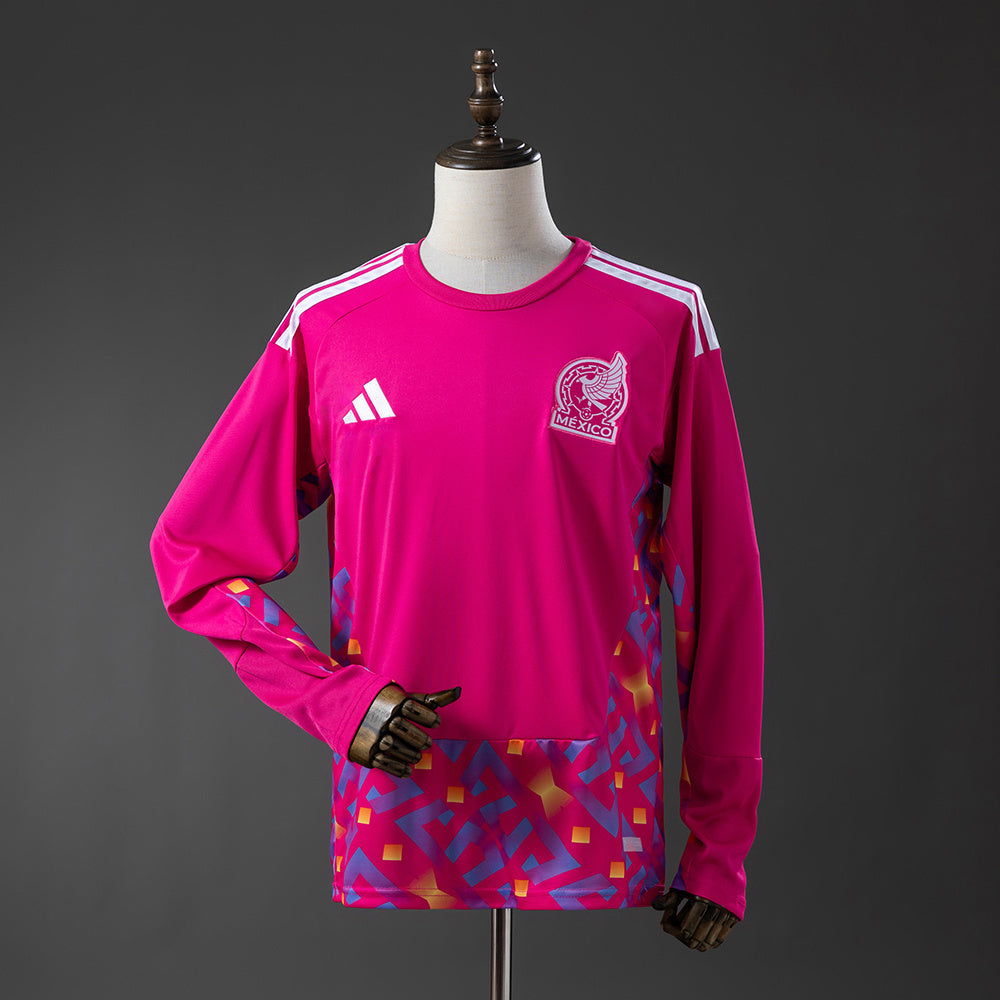 Mexico 2026 Goalkeeper Long-Sleeve Jersey detail