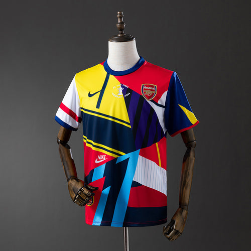 Arsenal 2014 Anniversary Edition Retro Jersey detail