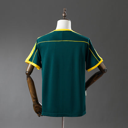 Retro Goalkeeper Brazil 1998 Dark Green