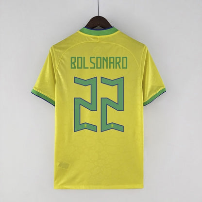 2022 Brazil World Cup jersey home detail