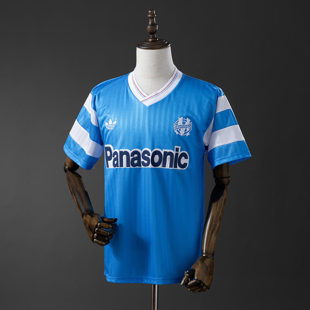 Olympique de Marseille 1990 Away Retro Jersey detail