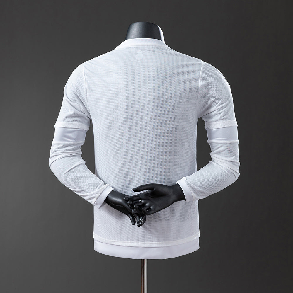 Real Madrid 15-16 Home Long Sleeve Player Version Retro Jersey