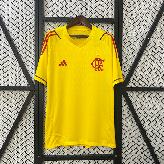 24-25 Flamengo Limited Edition Goalkeeper Yellow Jersey