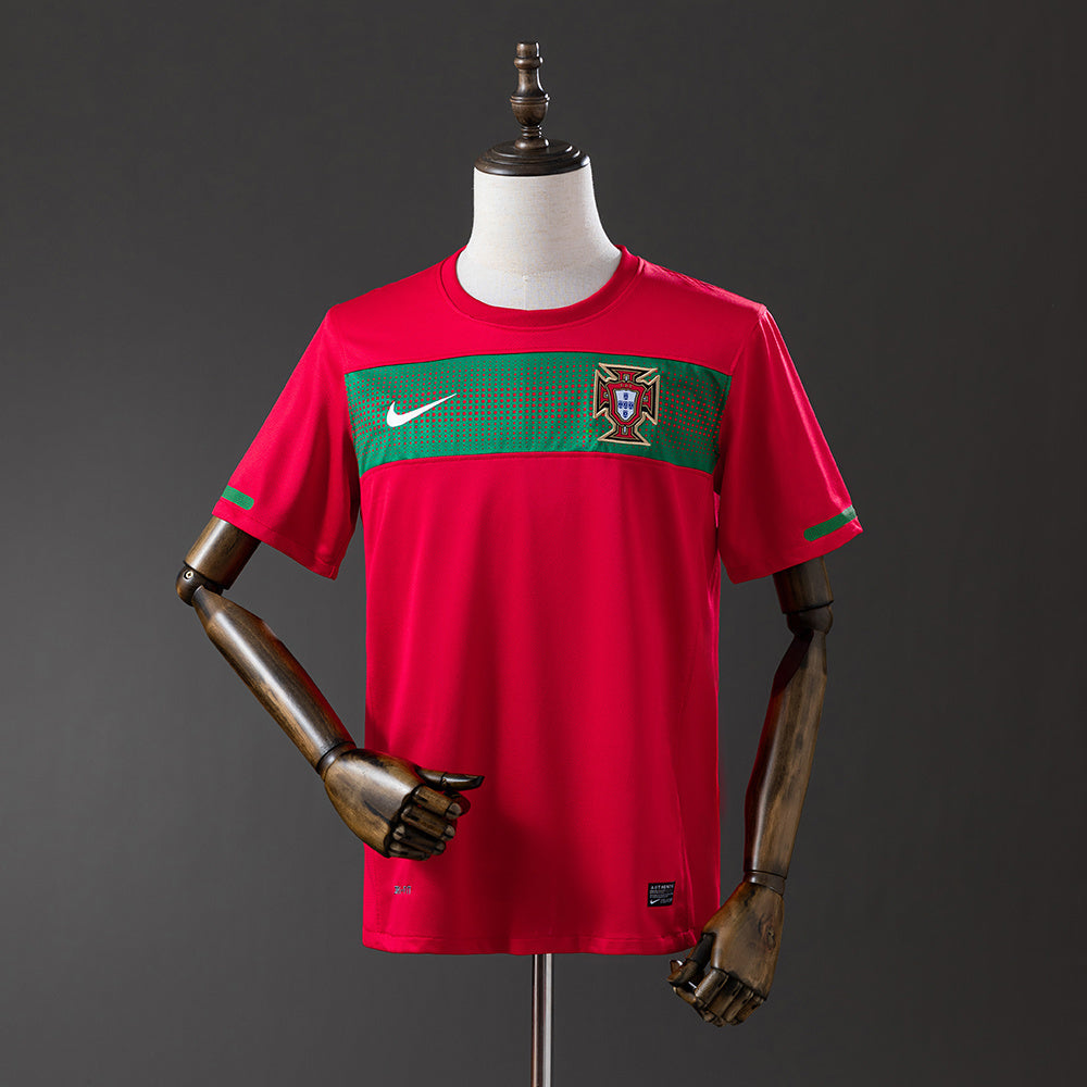 Portugal 2010 Home Retro Jersey detail