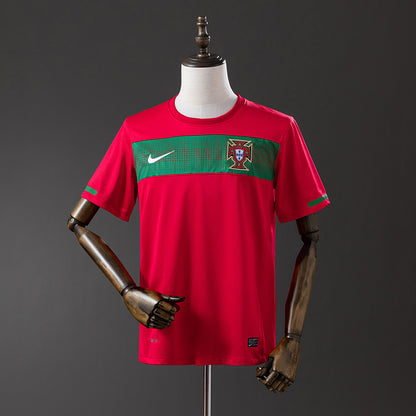 Portugal 2010 Home Retro Jersey detail
