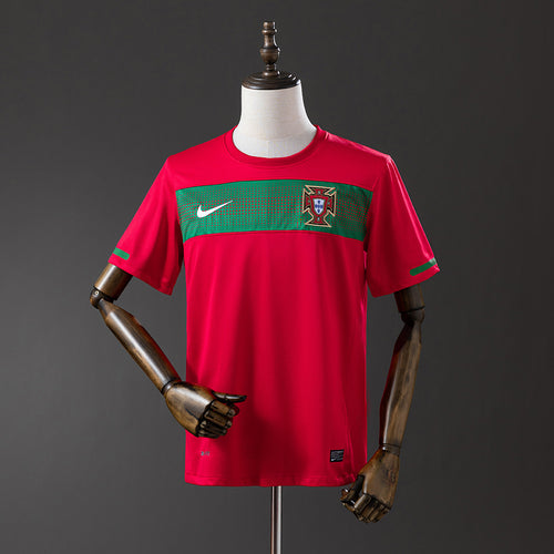 Portugal 2010 Home Retro Jersey detail