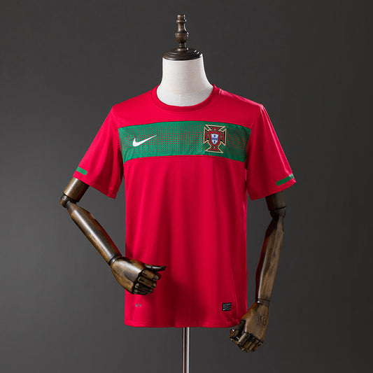 Portugal 2010 Home Retro Jersey detail