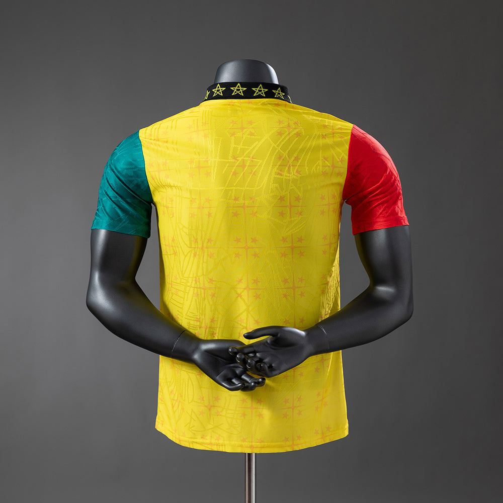 Ghana 2025 Commemorative Edition - Yellow Player Version Jersey detail