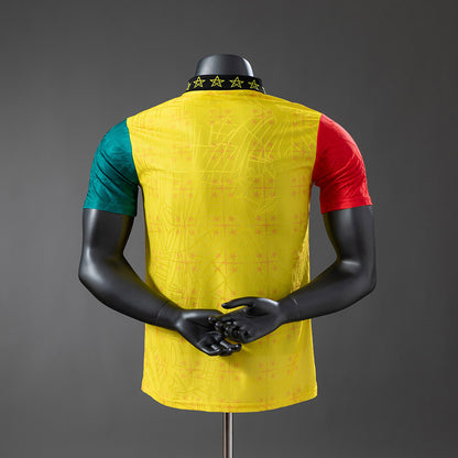 Ghana 2025 Commemorative Edition - Yellow Player Version Jersey detail