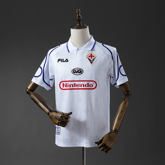 Fiorentina 97-98 Away Retro Jersey detail