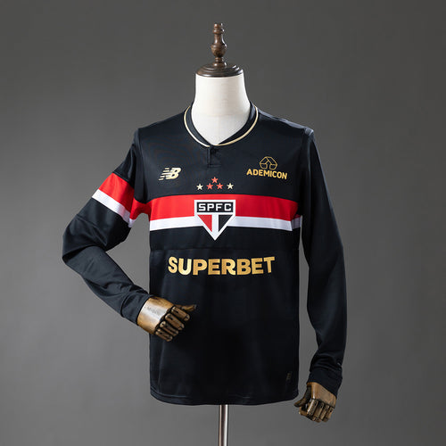 Sao Paulo 25-26 Third Away Long-Sleeve Jersey detail