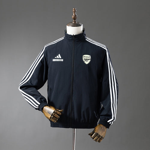 Arsenal Reversible Jacket Windbreaker - Black detail