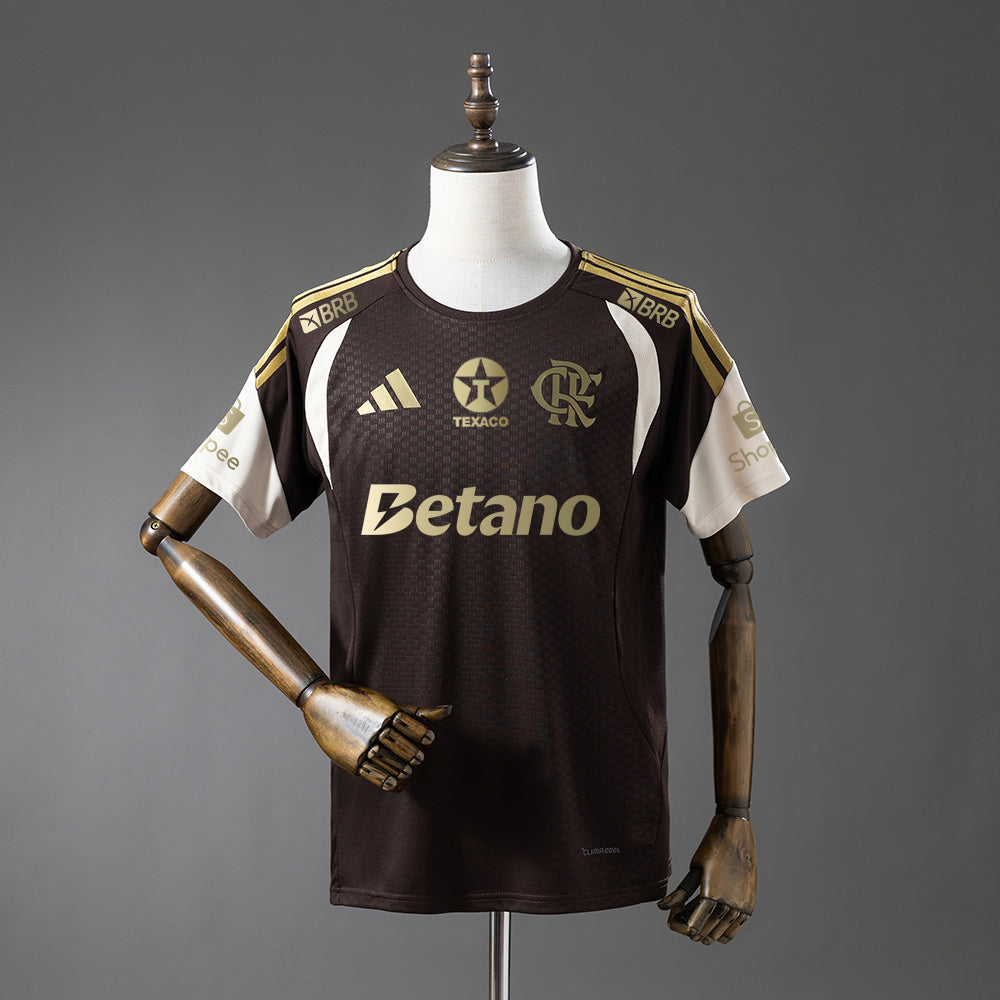 Flamengo 26-27 All sponsors Training - Brown Jersey