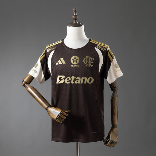 Flamengo 26-27 All sponsors Training - Brown Jersey