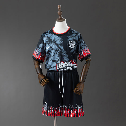 Barcelona 25-26 Lions-Special Edition Full Kids Kit Jersey