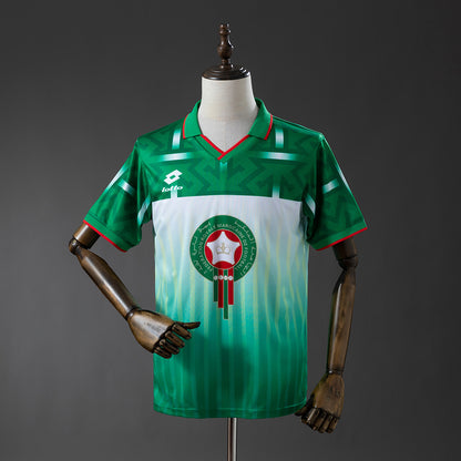 Morocco 1994 Away Retro Jersey detail