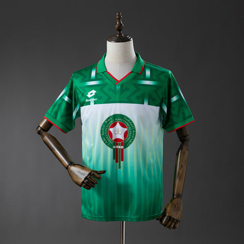 Morocco 1994 Away Retro Jersey detail