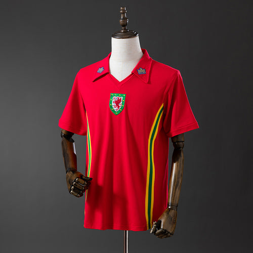 Wales 1976-79 Home Retro Jersey detail