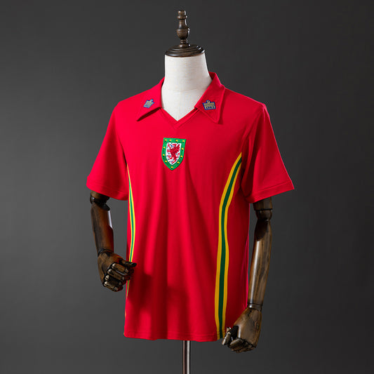Wales 1976-79 Home Retro Jersey detail