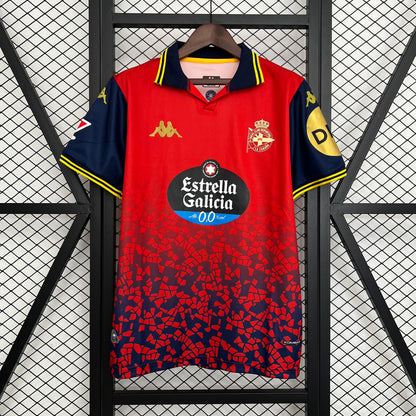 25-26 Deportivo La Coruna away detail