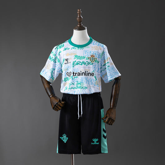Real Betis 25-26 Special Edition Kids Kit Jersey detail