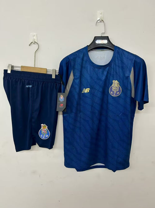 25-26 Porto training suit navy blue detail