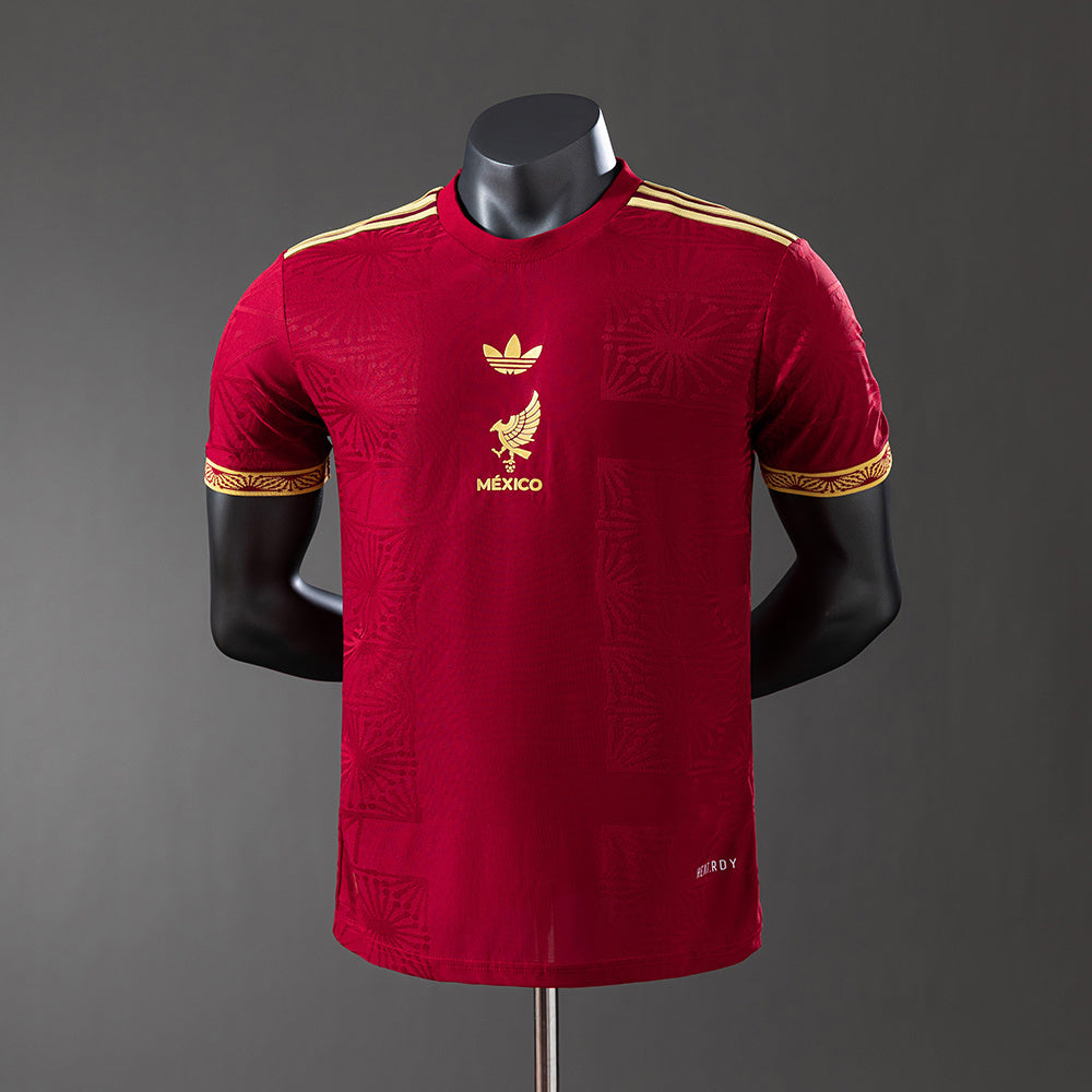 Mexico 25-26 Special Edition Red Player Version Jersey detail