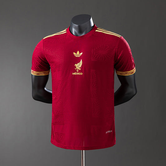 Mexico 25-26 Special Edition Red Player Version Jersey detail