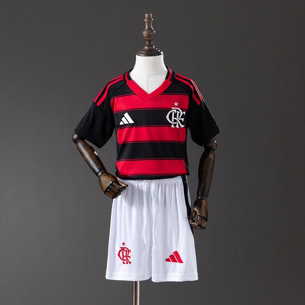 Flamengo 25-26 Home kids kit Jersey