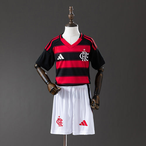 Flamengo 25-26 Home kids kit Jersey
