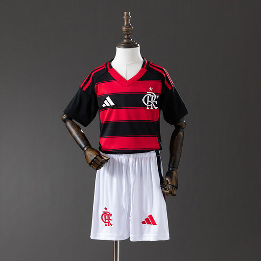 Flamengo 25-26 Home kids kit Jersey