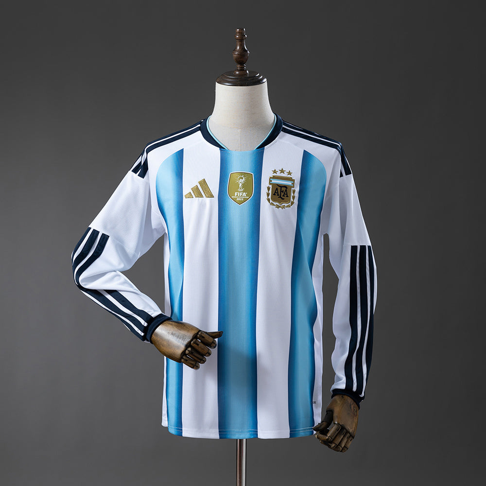 Argentina 2026 Home Long-Sleeve Jersey detail