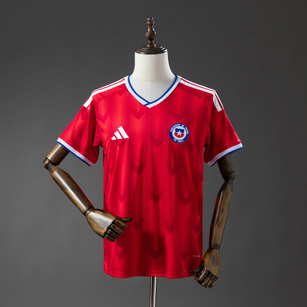 Chile 2026 Home Jersey detail