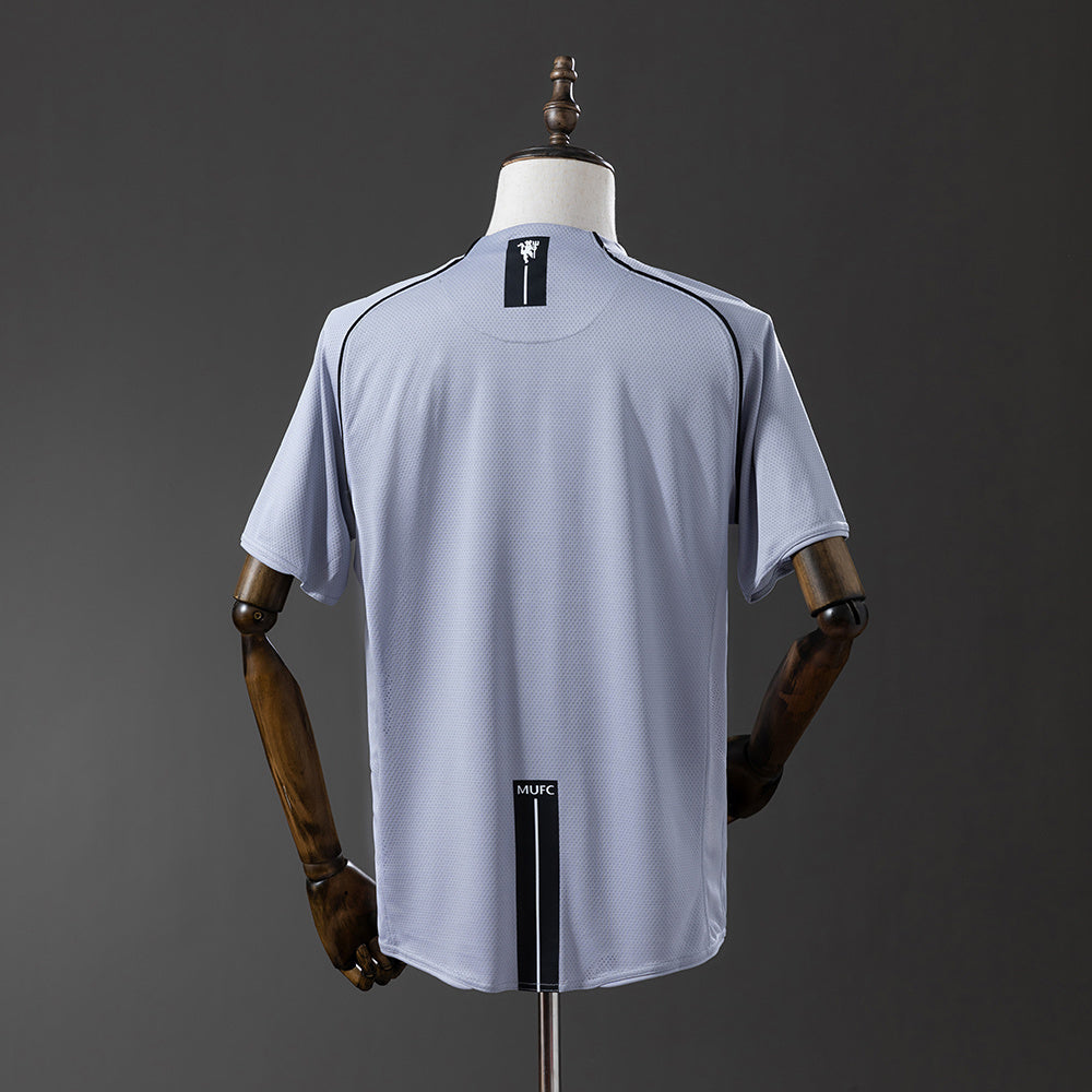 M-U 2007 Goalkeeper Grey Retro Jersey
