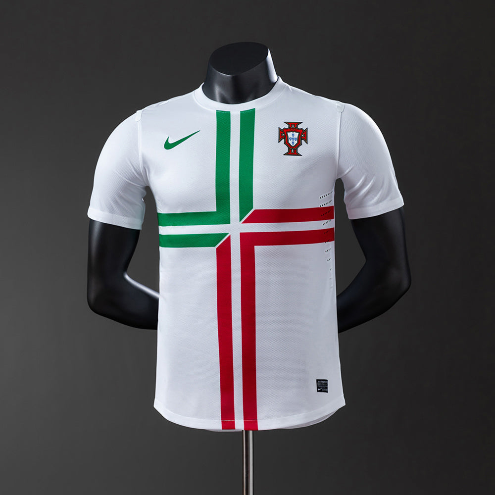 Portugal 2012 Away Player Version Retro Jersey detail