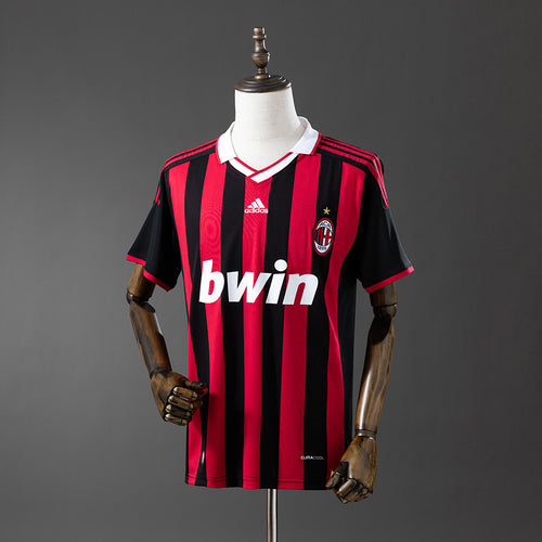 Retro 09-10 AC Milan home detail